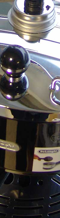 Ausschnitt eines Kaffeeautomaten