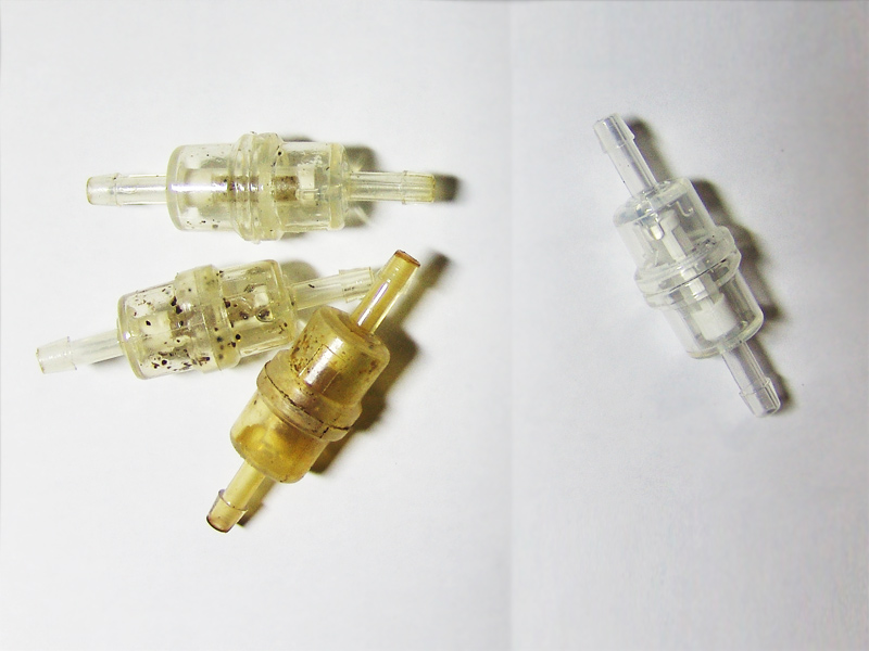 Wasserfilter im Vergleich - alt und neu